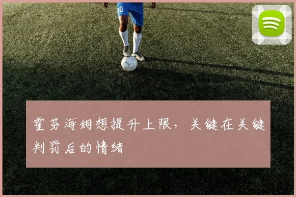 霍芬海姆想提升上限，关键在关键判罚后的情绪